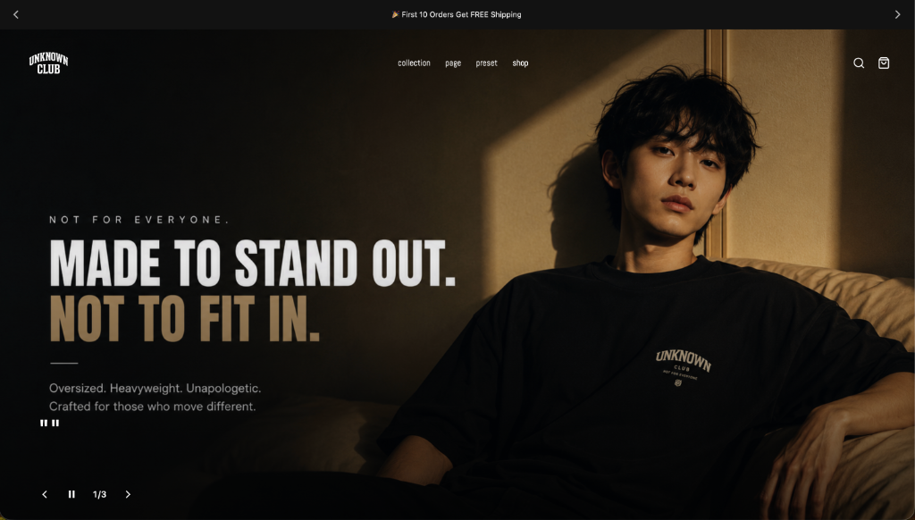 UnknownClub: Streetwear Brand